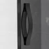 Kép 3/6 - SIGMA SIMPLY BLACK szögletes zuhanykabin 1000x1000mm, sarokbelépős, transzparent üveg