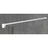 Kép 3/4 - VARIO WHITE Fix zuhanyfal, fali profillal, merőleges merevítő nélkül, transzparent üveg, 1400mm