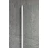Kép 7/7 - VARIO CHROME Fix zuhanyfal, fali profillal, merőleges merevítő nélkül, füst üveg, 700mm