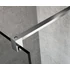 Kép 3/5 - VARIO CHROME Fix zuhanyfal, fali profillal, merőleges merevítő nélkül, nordic üveg, 1100mm