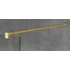 Kép 3/3 - VARIO GOLD MATT Szabadon álló zuhanyfal merőleges merevítőkkel, nordic üveg, 1400mm