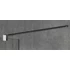 Kép 4/4 - VARIO CHROME Szabadon álló zuhanyfal merőleges merevítőkkel, nordic üveg, 700mm