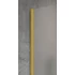 Kép 5/5 - VARIO GOLD MATT Fix zuhanyfal, fali profillal, merőleges merevítő nélkül, nordic üveg, 800mm