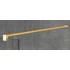 Kép 3/4 - VARIO GOLD Fix zuhanyfal, fali profillal, merőleges merevítő nélkül, nordic üveg, 900mm