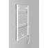 Kép 4/6 - AQUALINE DIRECT-E elektromos fürdőszobai radiátor fűtőpatronnal, egyenes, 600x960mm, 400W, fehér