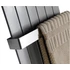 Kép 3/4 - COLONNA törölközőtartó radiátorra, 450x74mm, csiszolt inox