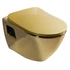 Kép 4/8 - CREAVIT PAULA WC ülőke, Slim soft close, duroplast, arany