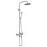Kép 1/5 - MINIMAL zuhanyoszlop kádtöltő csapteleppel, inox