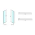 Kép 2/8 - POLYSAN MODULAR Fix oldalfa, L típusú, 2/2-es modul, balos, 400mm