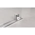 Kép 9/9 - POLYSAN MODULAR SHOWER tolóajtó fix résszel, 1400mm, transzparent üveg