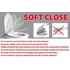 Kép 3/7 - GSI PANORAMA Soft Close WC-ülőke, duroplast, fehér