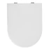 Kép 5/8 - GSI NORM soft close WC-ülőke, duroplast, fehér/króm