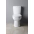 Kép 8/9 - KAIRO álló kombi WC, hátsó kifolyású, tartállyal, bidézuhannyal, 36x67cm, króm duálgombos öblítőmechanikával