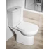 Kép 9/9 - KAIRO álló kombi WC, hátsó kifolyású, tartállyal, bidézuhannyal, 36x67cm, króm duálgombos öblítőmechanikával