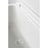 Kép 8/8 - AQUALINE Fali kiöntő rakodó felülettel, szifonnal, 60x34cm, PVC, fehér