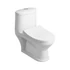 Kép 1/7 - AQUALINE PETIT WC monoblokkos gyermek WC alsó/hátsó kifolyású
