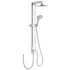 Kép 1/4 - AQUALINE TOUR zuhanyoszlop, csaptelep nélkül, 220mm-es fejzuhannyal, 1100mm, alumínium
