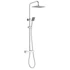 Kép 1/3 - AQUALINE TALIA teleszkópos zuhanyoszlop termosztátos csapteleppel, mag.:760-1280mm, bekötés:150mm, króm