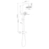 Kép 2/9 - AQUALINE LIGA teleszkópos zuhanyoszlop termosztátos csapteleppel, mag.:710-1280mm, bekötés:150mm, króm