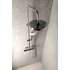 Kép 8/9 - AQUALINE LIGA teleszkópos zuhanyoszlop termosztátos csapteleppel, mag.:710-1280mm, bekötés:150mm, króm