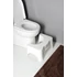 Kép 5/6 - SAPHO Lábtartó WC-hez, fehér