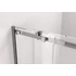 Kép 6/10 - THRON LINE SQUARE eltolható zuhanyajtó 1600mm, szögletes görgők, transzparent üveg