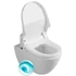 Kép 1/11 - PURA fali WC USPA LUX elektronikus bidé WC-ülőkével