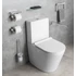 Kép 6/6 - PIRENEI WC-papírtartó polccal, króm