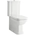 Kép 1/6 - KERASAN WALDORF kombi WC, alsó/hátsó kifolyású, tartállyal, öblítőmechanikával, ülőke nélkül