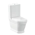 Kép 1/5 - ANTIK kombi WC, hátsó/alsó kifolyású, tartállyal, öblítőmechanikával, ülőke nélkül