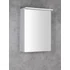 Kép 3/5 - AQUALINE KAWA STRIP tükrösszekrény, LED világítással 50x70x22cm, fehér