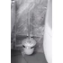 Kép 3/3 - BEMETA BETA Fali WC kefetartó, üveg, fehér kefe, 95x360x140mm, króm (132113012)