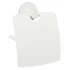Kép 1/2 - BEMETA WHITE WC papírtartó, 140x155x80mm, fehér (104112014)