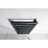 Kép 5/6 - ZIG fürdőszobai radiátor, 500x1334mm, 490W, struktúrált antracit