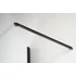 Kép 8/10 - POLYSAN ZOOM LINE BLACK nyílóajtó fix résszel, 1100mm, transzparent üveg, fekete