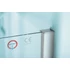 Kép 6/11 - POLYSAN ZOOM LINE nyílóajtó fix résszel, 1200mm, transzparent üveg, króm