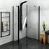 Kép 3/16 - POLYSAN ZOOM LINE zuhanyajtó és oldalfal, 1200x900mm, transzparent, fekete