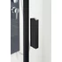 Kép 8/15 - POLYSAN ZOOM LINE zuhanyajtó és oldalfal, 1300x800mm, transzparent, fekete