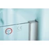 Kép 6/11 - POLYSAN ZOOM LINE nyílóajtó fix résszel, 900mm, transzparent üveg, króm