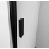 Kép 3/5 - POLYSAN ZOOM LINE BLACK harmónikaajtó két fal közé, jobbos 700mm, transzparent üveg
