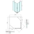 Kép 2/9 - POLYSAN ZOOM LINE szögletes zuhanykabin, 1000x1000mm, transzparent, króm