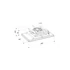Kép 2/4 - SIRIUS - Páraelszívó SLT-971 LESS BRUSHLESS 90 cm TW fehér