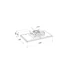 Kép 2/4 - SIRIUS - Páraelszívó SLT-971 LESS BRUSHLESS 120 cm TW fehér