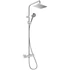 Kép 1/2 - HANSGROHE Vernis Shape Showerpipe 230, 1 jet, EcoSmart, termoszátos zuhanycsapteleppel, króm
