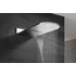 Kép 2/4 - KLUDI A-QA fejzuhany 600 x 250 mm, fali kivitel, multifunkciós, fekete