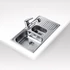 Kép 1/3 - TEKA Princess 800x500 (1+1/2 medence+1/2 csepegtető) MTX felület, BEMUTATÓ