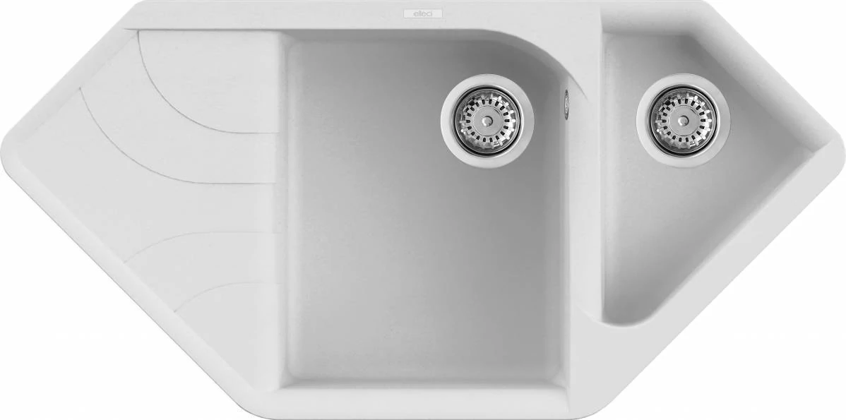 ELLECI - Mosogatótálca Ego CORNER G68 bianco