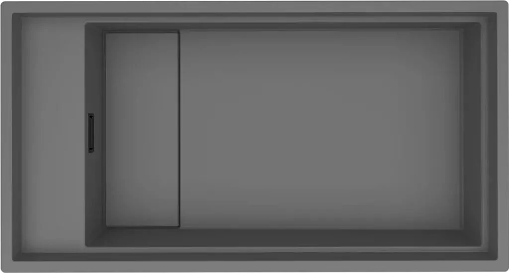 ELLECI- Mosogatótálca Dialogo 360 Workstation Keratek K99 Dark Grey inox tartozékokkal