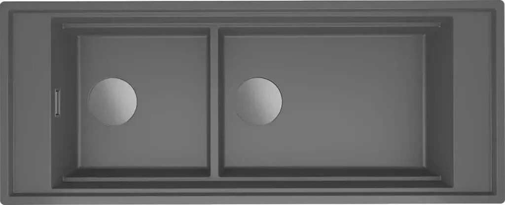 ELLECI- Mosogatótálca Mixology 590 1140x392 Keratek K99 Dark Grey inox tartozékokkal