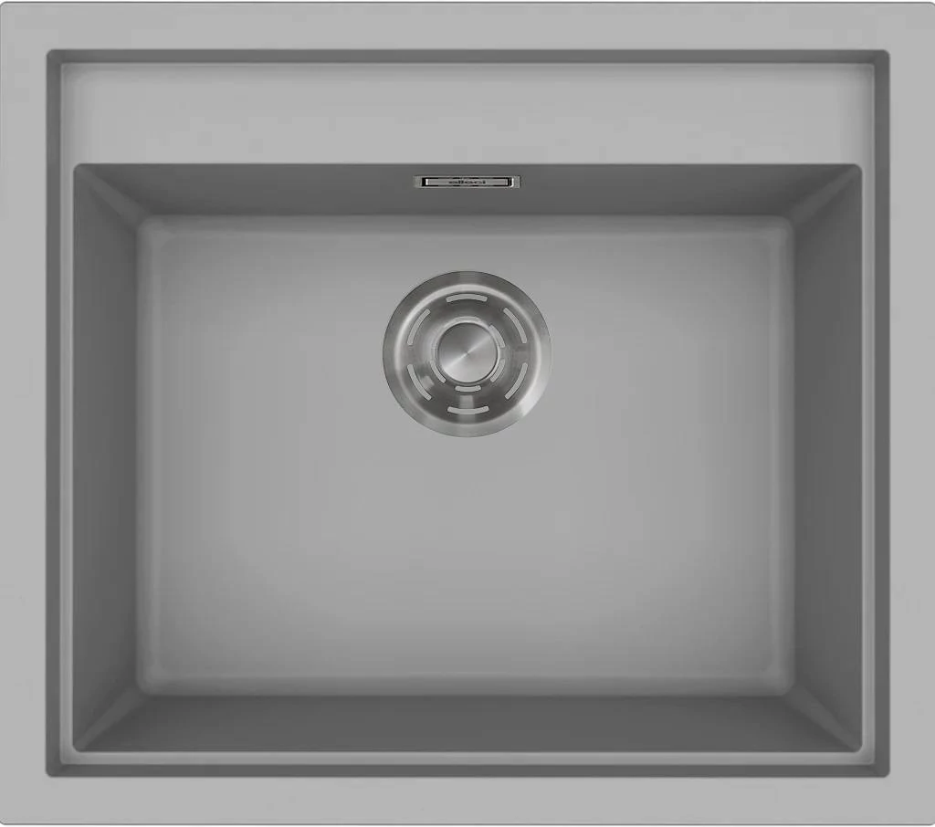 ELLECI- Mosogatótálca Sintesi 105 Keratek K99 Dark Grey inox tartozékokkal